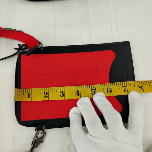 CHRISTIAN LOUBOUTIN Crossbody Bag LOUBILAB phone pouch - Picture 12 of 13
